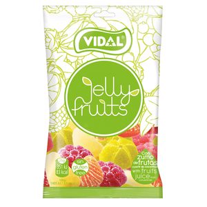 VIDAL gominolas jelly fruits bolsa 100 gr