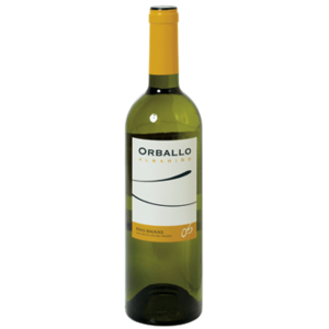 ORBALLO vino blanco albariño DO Rias Baixas botella 75 cl