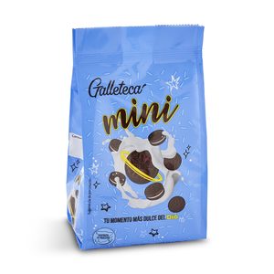 DIA GALLETECA galletas mini cacao rellena de nata bolsa 100 gr