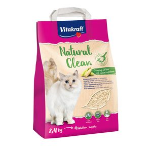 VITAKRAFT Natural clean arena aglomerante de maíz para gatos bolsa 2.4 Kg