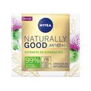 NIVEA naturally good crema facial de día antiedad tarro 50 ml