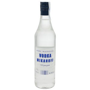 MIKANOFF vodka botella 70 cl