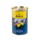 JOLCA aceitunas rellenas de anchoa lata 130 gr