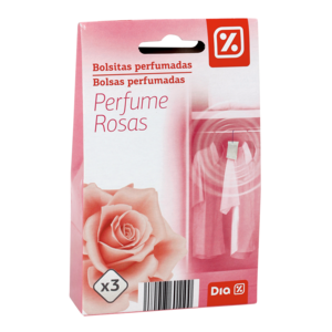 DIA bolsita perfumada aroma rosas caja 3 uds