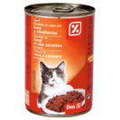DIA alimento  para gatos bocaditos buey y legumbres lata 400 gr