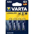VARTA pila alcalina  AAA (LR3) blister 4 unidades