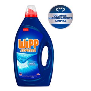 WIPP EXPRESS detergente máquina líquido gel botella 30 lv