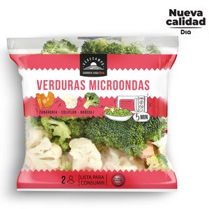 DIA VEGECAMPO verduras para microondas 3 ingredientes bolsa 300 gr