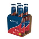 ORGANICS refresco cola pack 4 botellas 25 cl