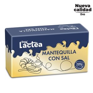 DIA LACTEA mantequilla con sal barqueta 250 gr