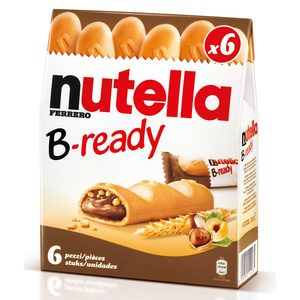 NUTELLA B-ready galletas con nutella caja 6 uds 132 gr
