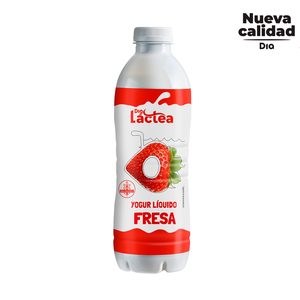 DIA LACTEA yogur líquido sabor fresa botella 1 lt