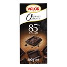 VALOR chocolate negro 85% sin azúcar tableta 100 gr