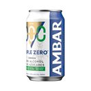 AMBAR cerveza triple zero lata 33 cl