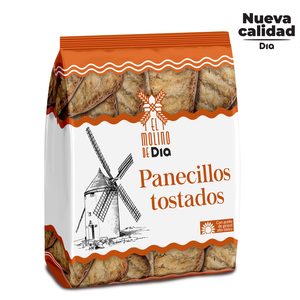EL MOLINO DE DIA panecillos tostados paquete 225 gr