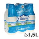 ASTURIANA leche semidesnatada botella 1.5 lt PACK 6