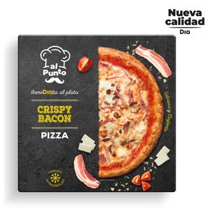 DIA AL PUNTO pizza crispy bacon envase 450 gr