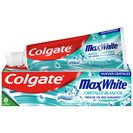 COLGATE pasta dentífrica max white con micro cristales blancos tubo 75 ml