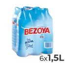 BEZOYA agua mineral natural botella 1.5 lt PACK 6