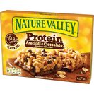 NATURE VALLEY barrita de cereales proteica con cacahuete y chocolate caja 160 gr
