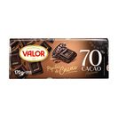 VALOR chocolate negro 70% con pepitas de chocolate tableta 170 gr 
