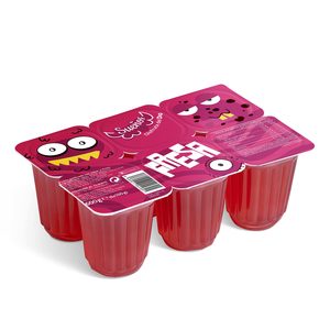 DIA SUEÑOS gelatina de fresa pack 6 unidades 100 gr