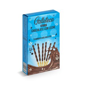 DIA GALLETECA sticks de galleta chocolate con leche caja 75 gr 