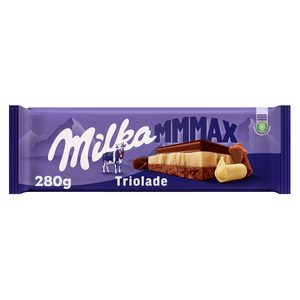 MILKA chocolate triolade tableta 280 gr