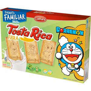 CUETARA Tosta rica galletas fibra caja 860 gr 