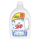 SKIP Active clean detergente máquina líquido botella 30 lv