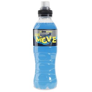 DIA GET MOVE bebida refrescante aromatizada azul botella 50 cl 